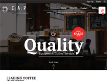 Tablet Screenshot of coffeeinaplace.com